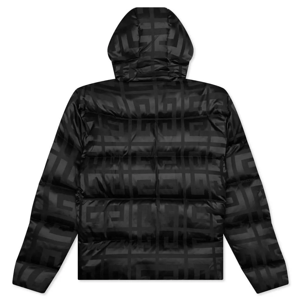 4G Puffer Jacket - Black