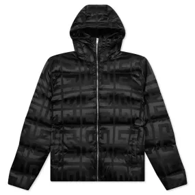 4G Puffer Jacket - Black