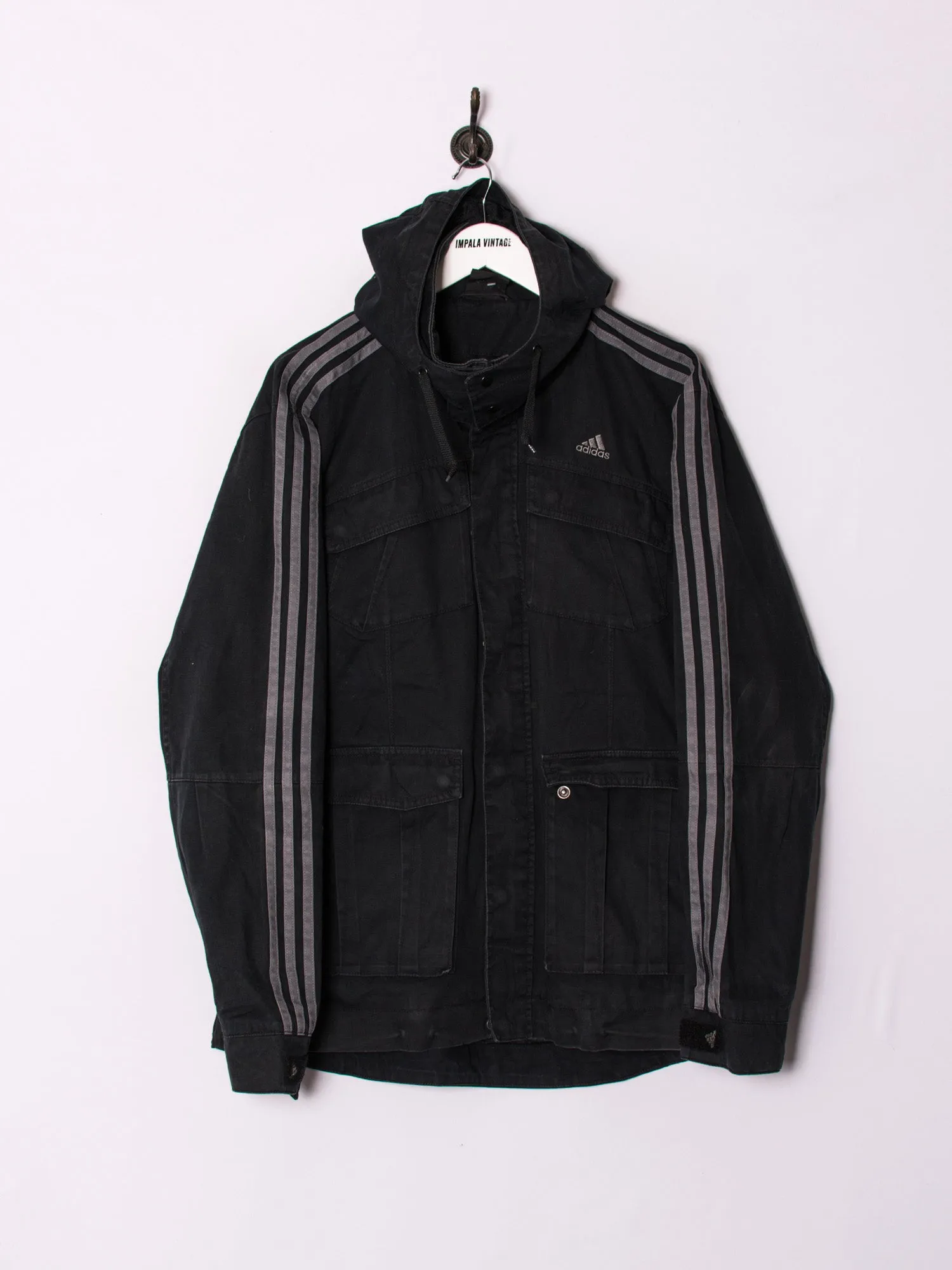 Adidas Black Long Jacket