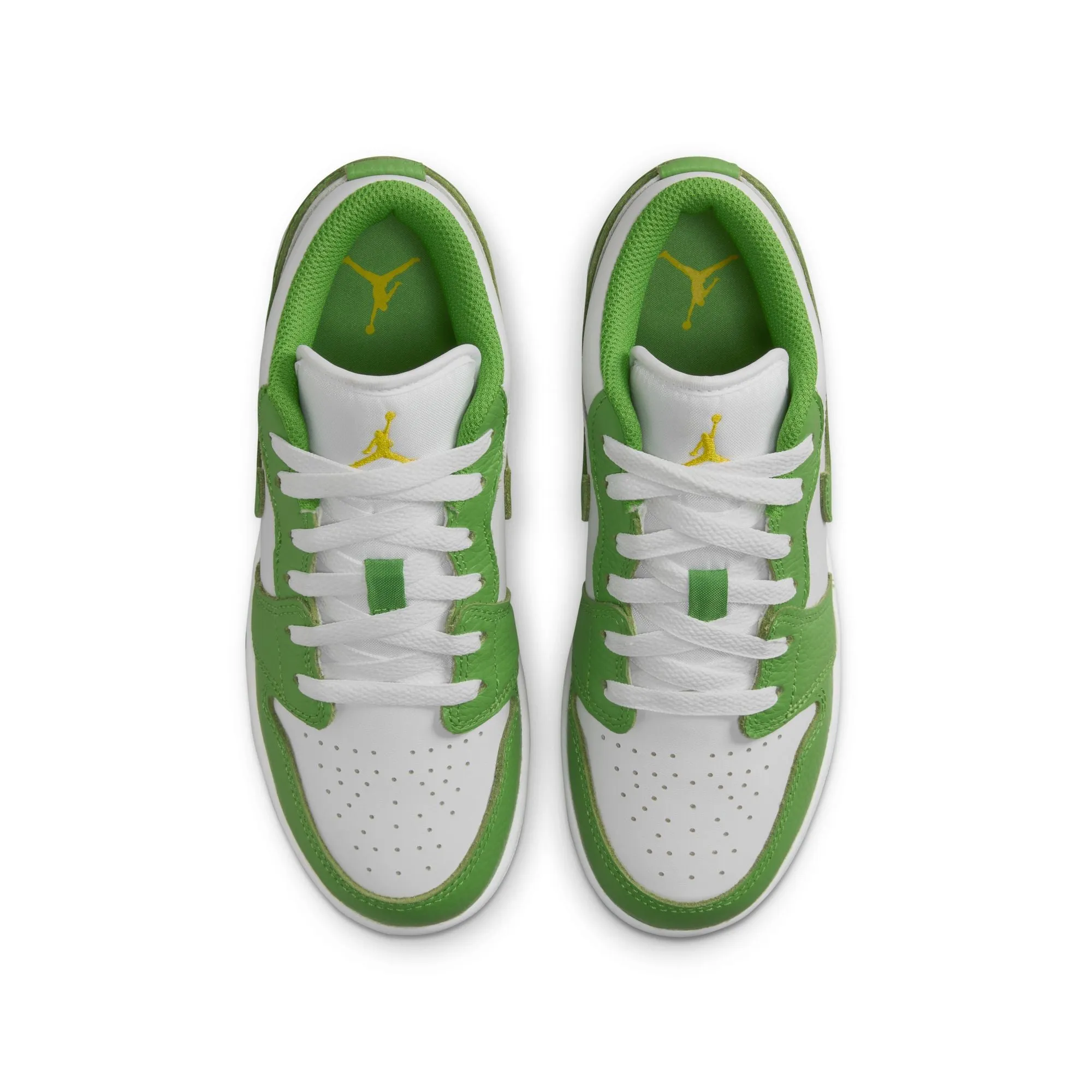 Air Jordan 1 Low BG (White/Chlorophyl/Lightening)