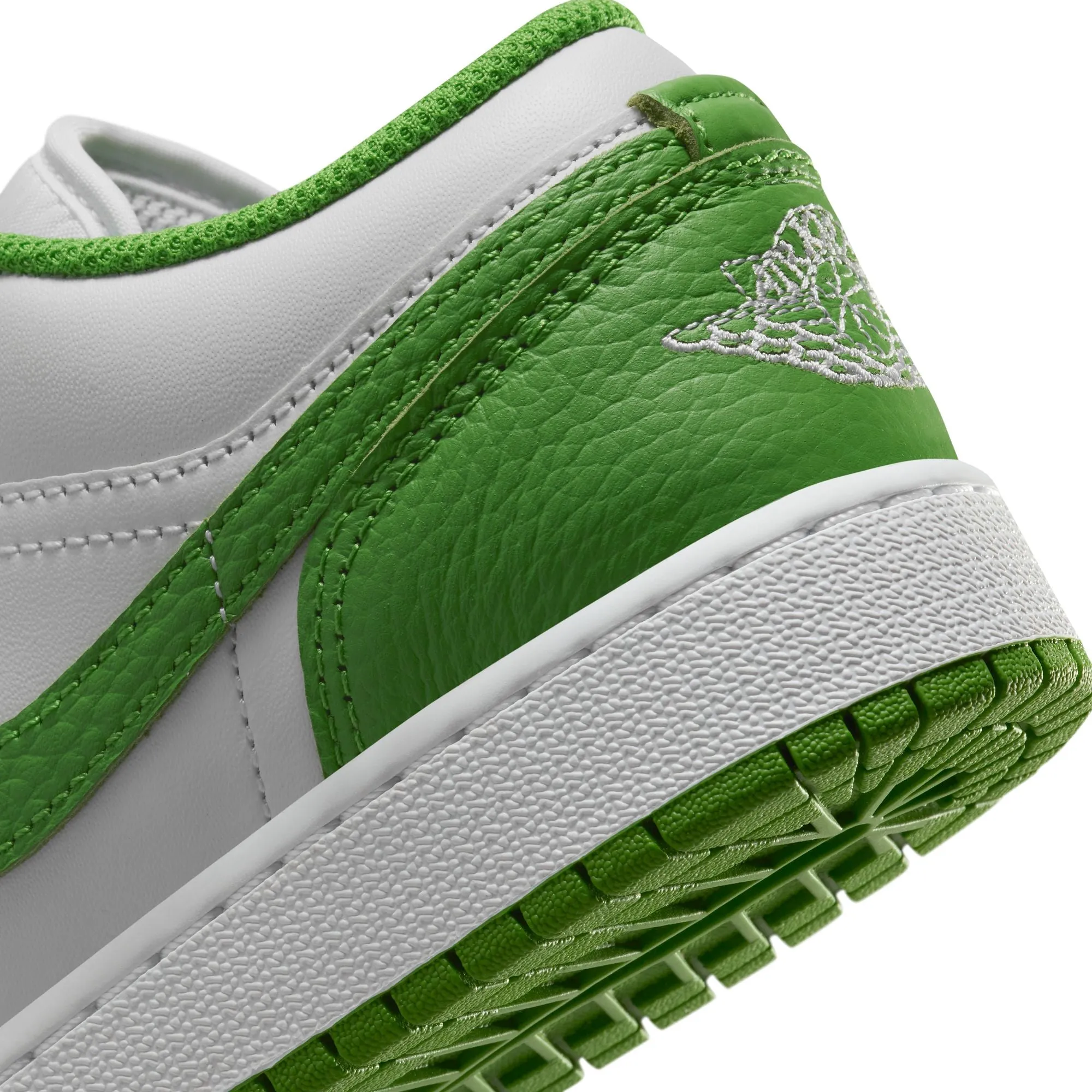 Air Jordan 1 Low BG (White/Chlorophyl/Lightening)