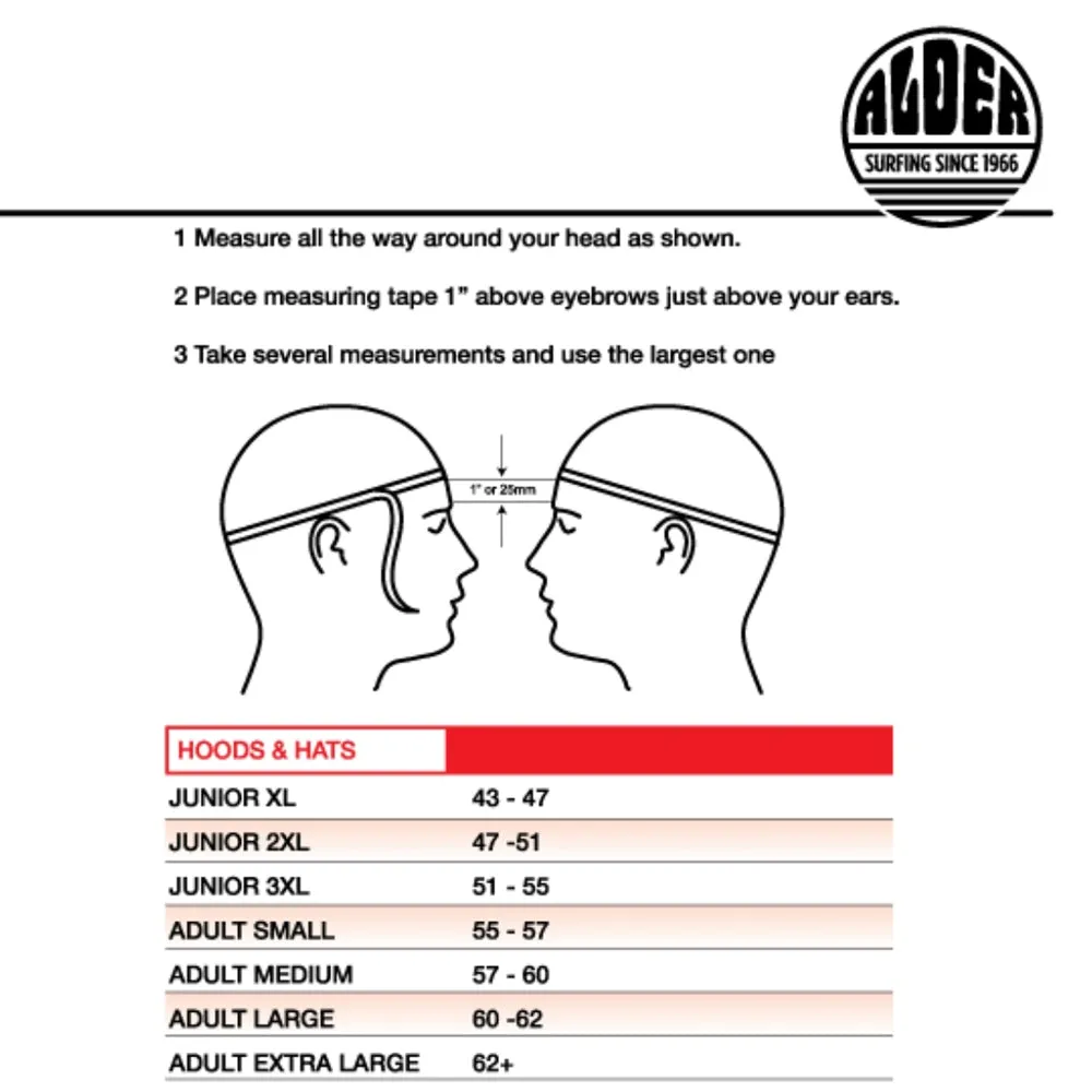 Alder Plasma 2mm Wetsuit Hood