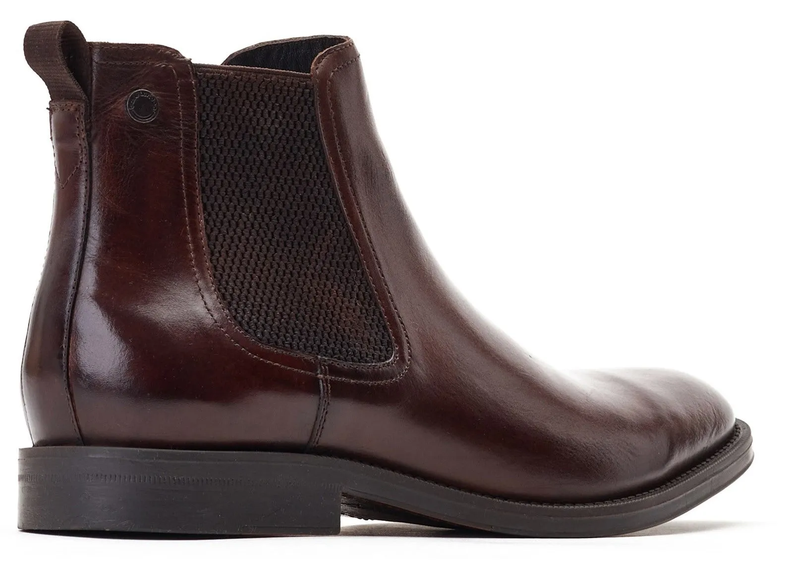 Base London Bradwell Waxy Mens Leather Chelsea Boot