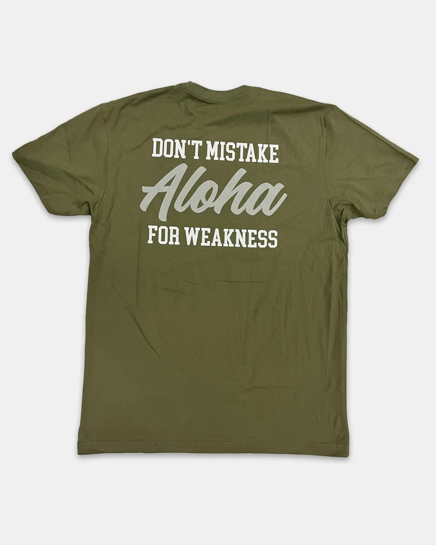 BE BOLD Military Green Tee