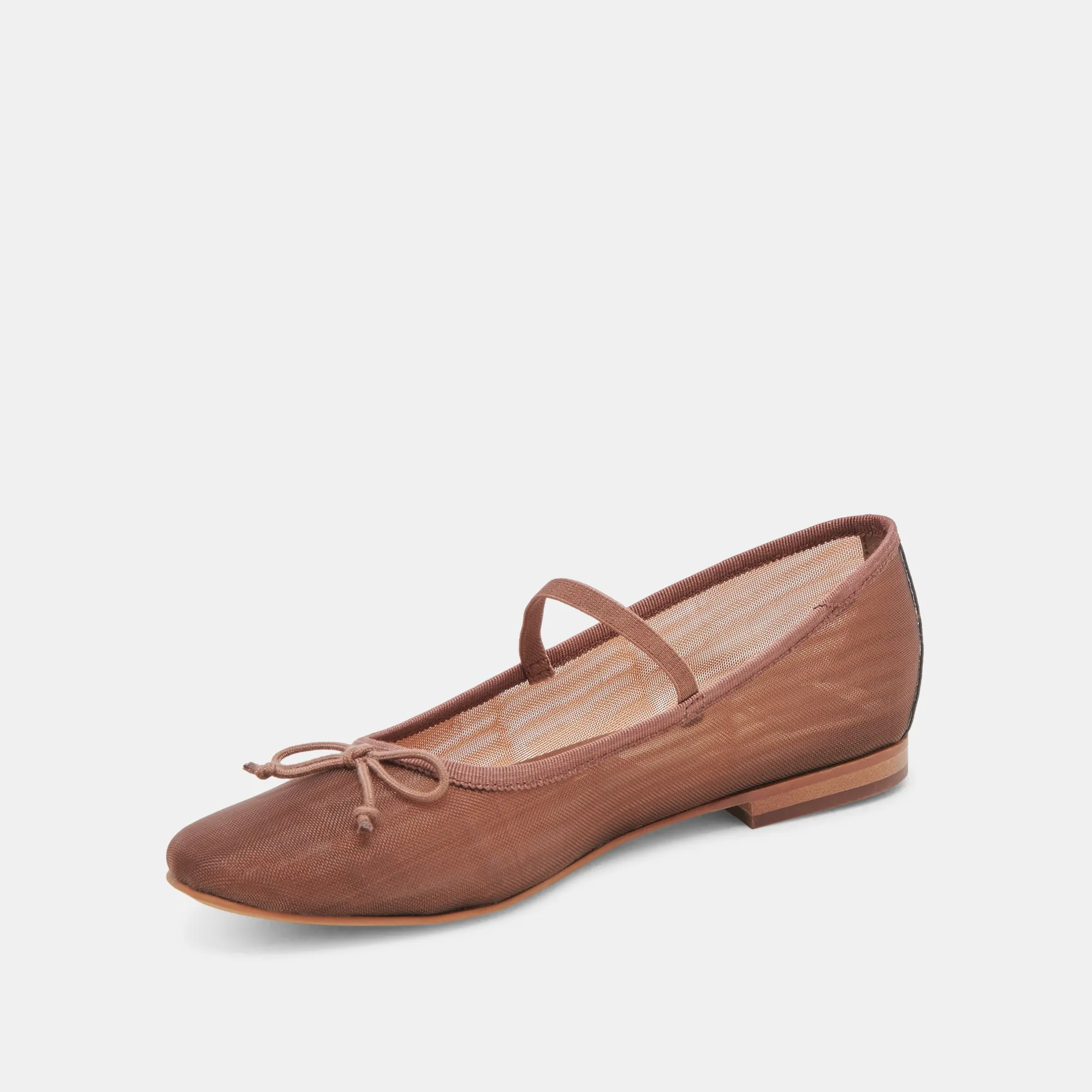 CADEL BALLET FLATS ESPRESSO MESH