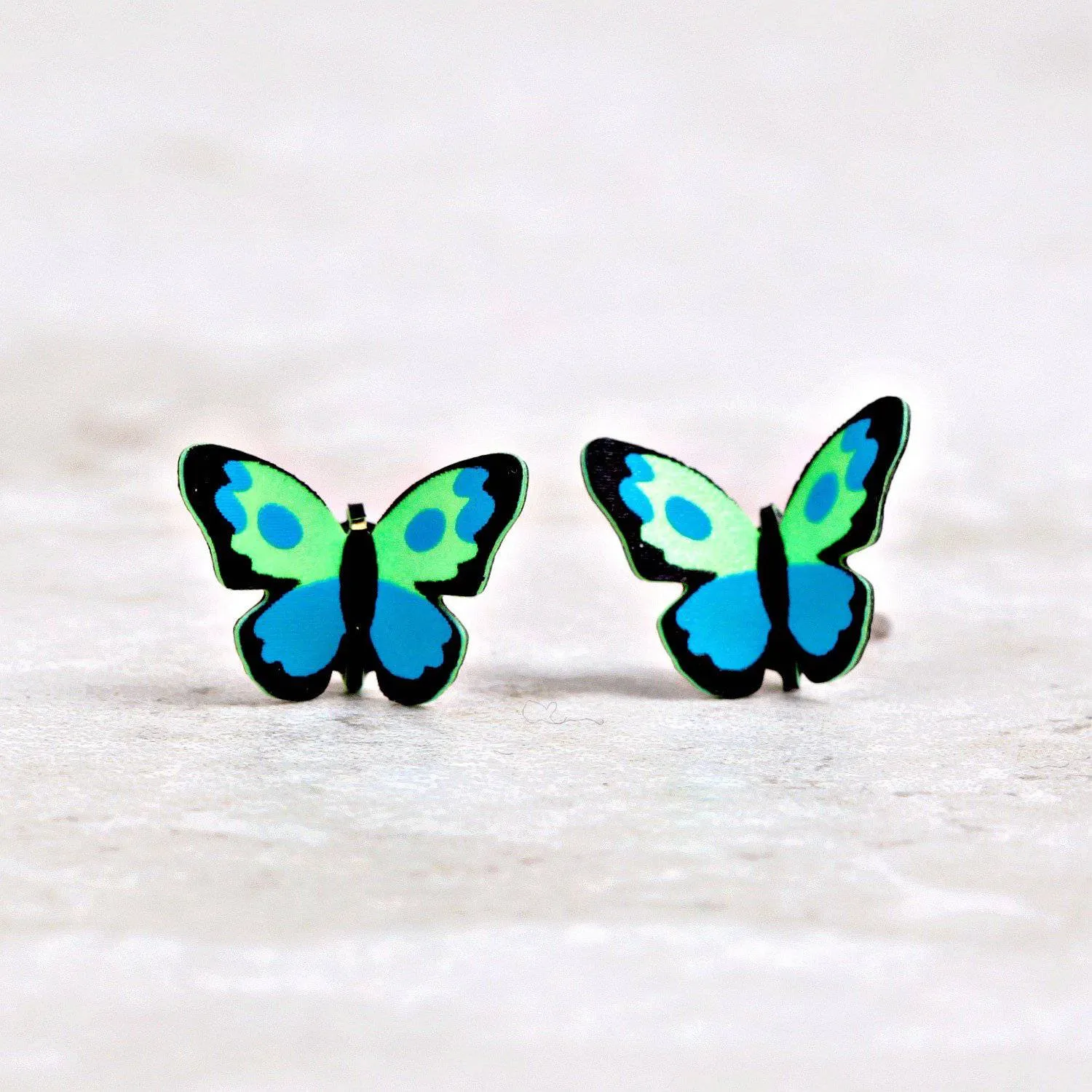 Carolina Butterfly Post Earrings