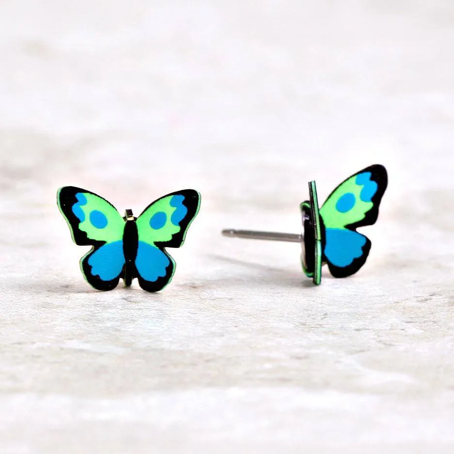 Carolina Butterfly Post Earrings