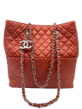 Chanel Vintage Lambskin Quilted Shoulder Bag