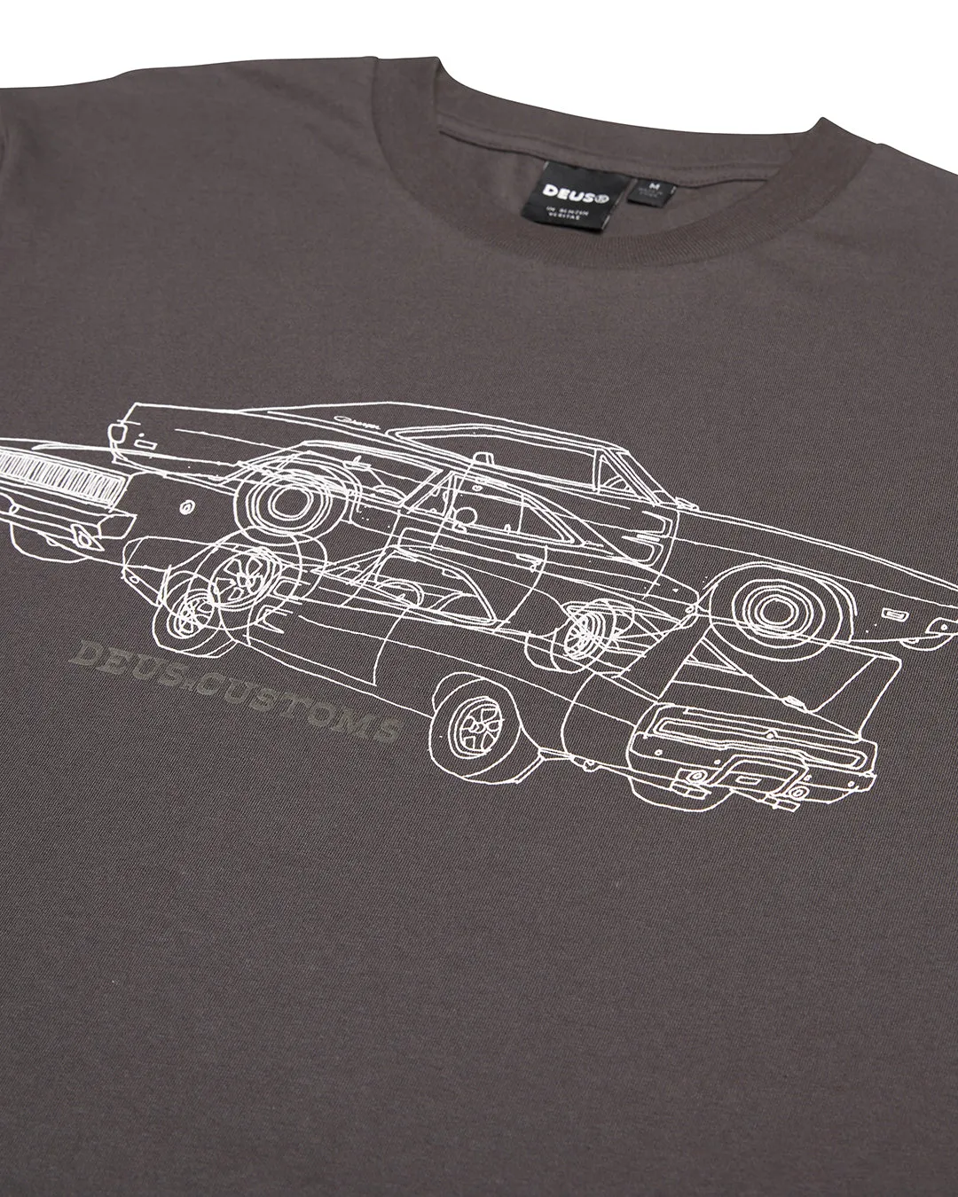 CHARGER TEE 2 - ANTHRACITE