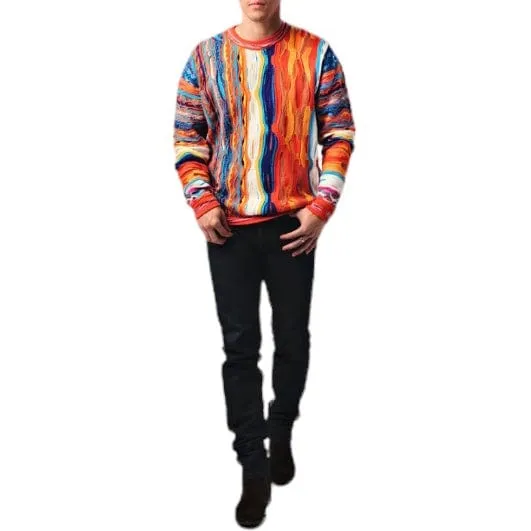 Coogi Birdsville Crewneck (Multi Color) C23101