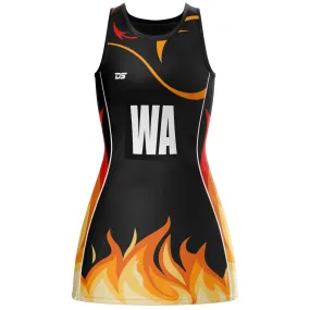 Custom Netball Dress - Design 5