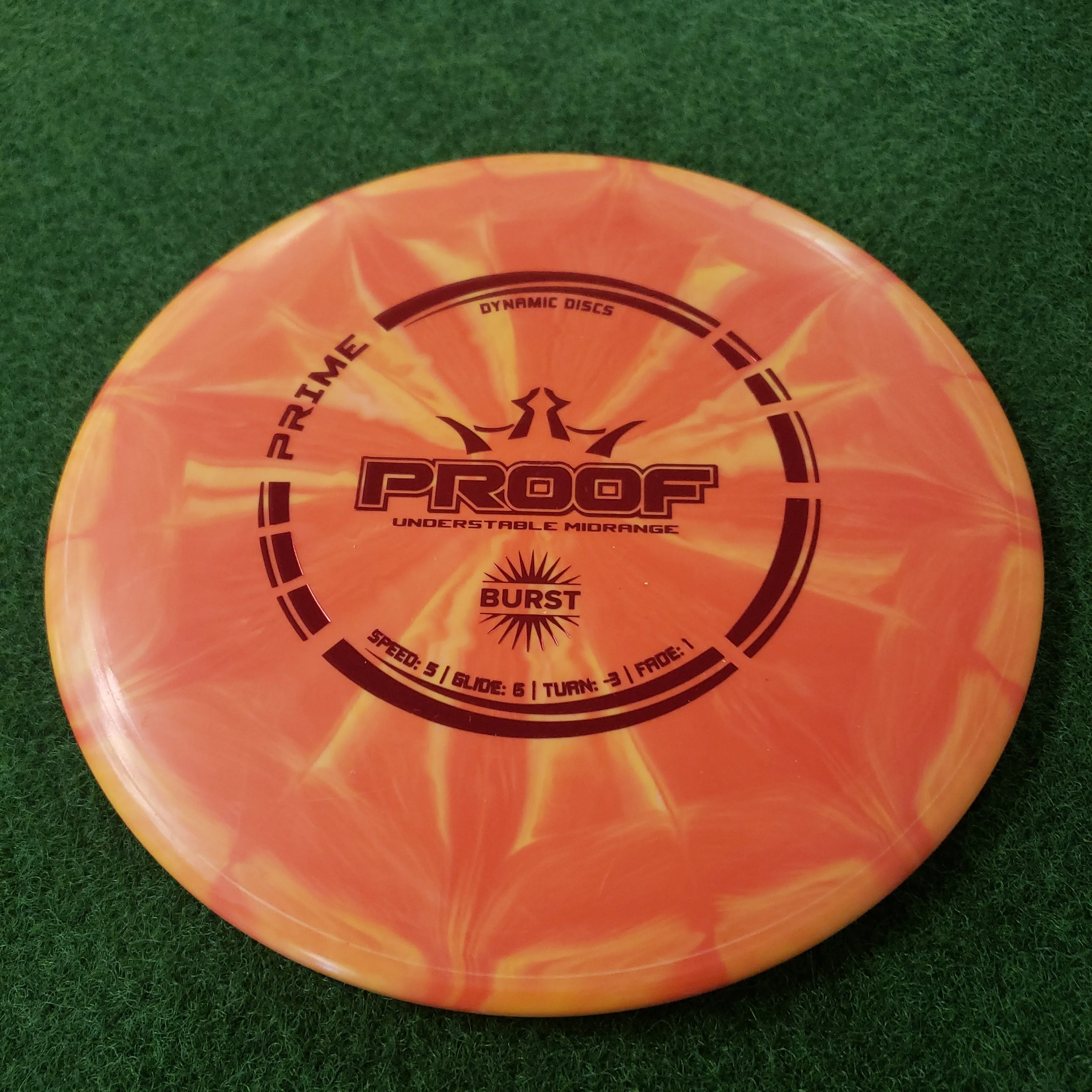 Dynamic Discs Proof [ 5 6 -3 1 ]