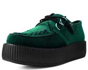 Emerald Green Velvet Viva Mondo Creeper