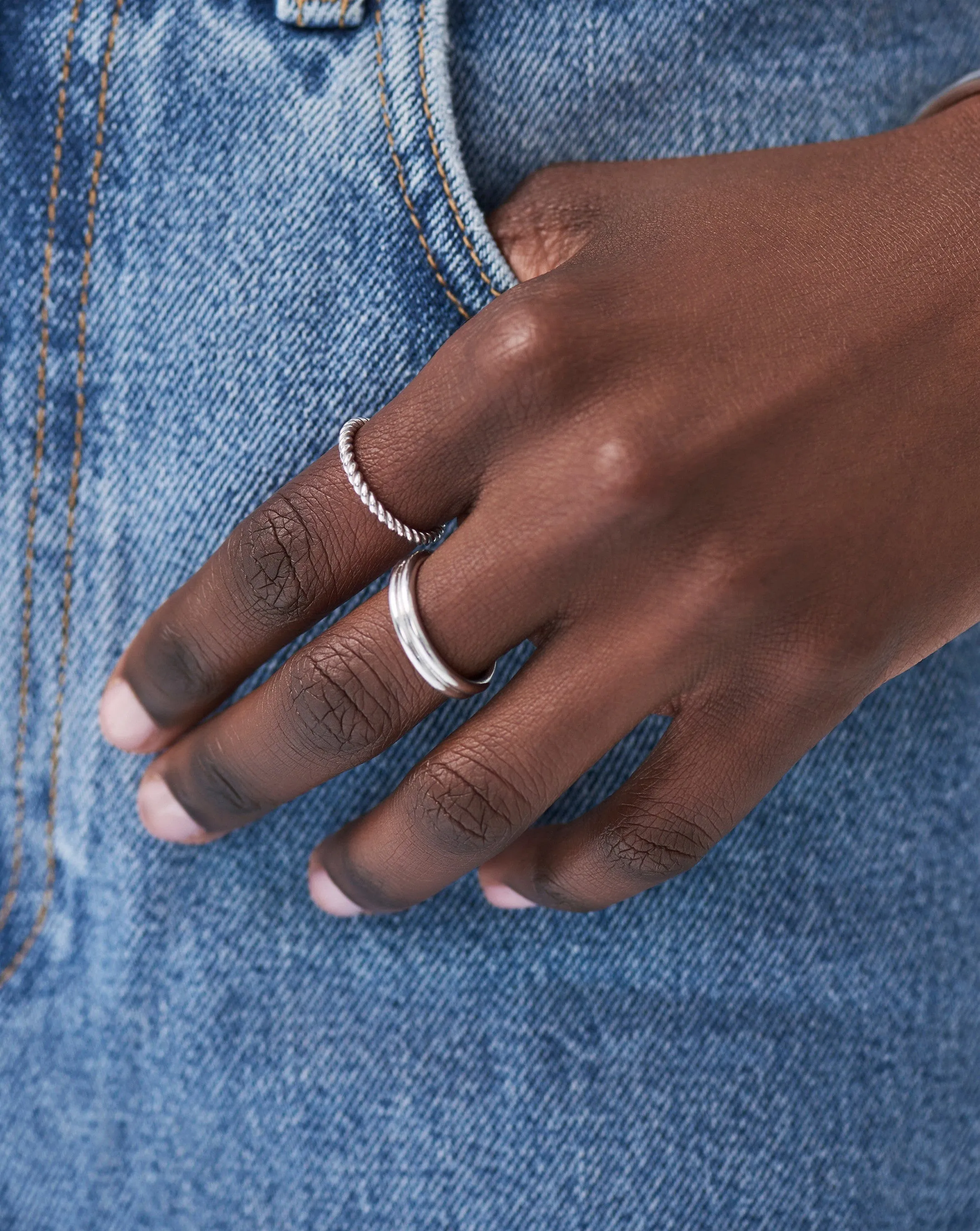 Flux Ring | Sterling Silver