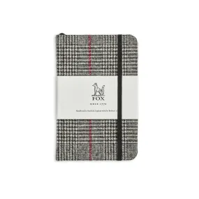 Fox Glen Check with Red Deco Pocket Notebook