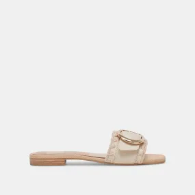 GRECIA SANDALS IVORY LEATHER