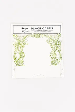 Greenhouse Hares Placecards