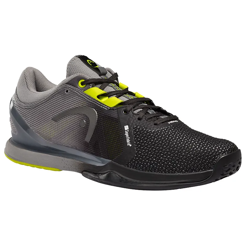 Head Sprint 3.0 SF Tennis Shoes - Black/Yellow