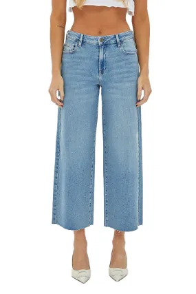 Hidden Clean Wide Leg Jean