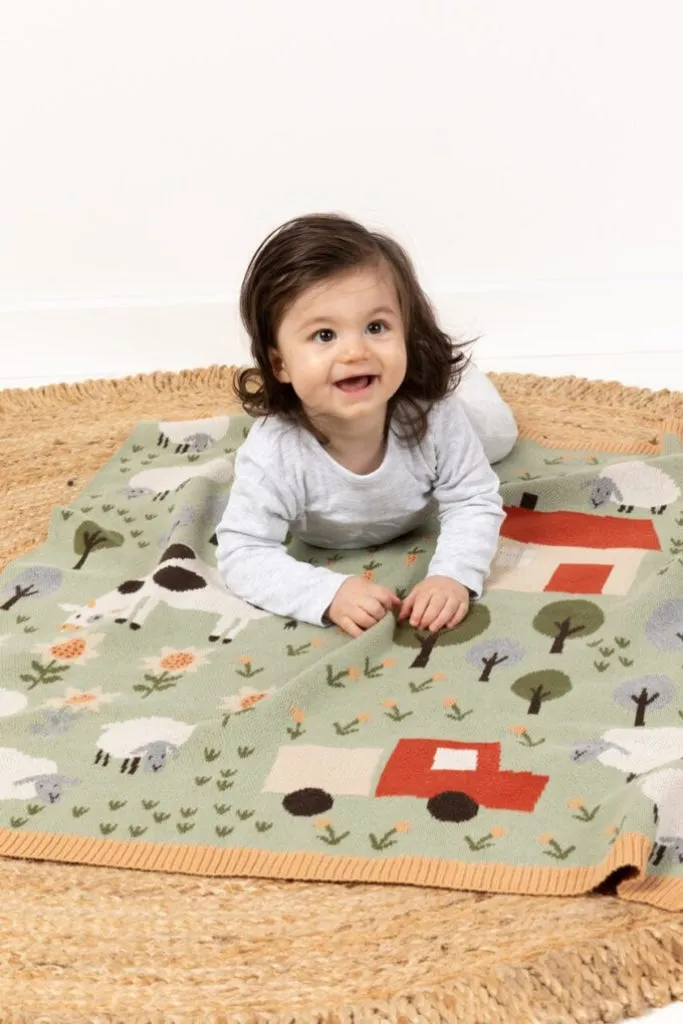 Indus Design - Baby Blanket - Up Country