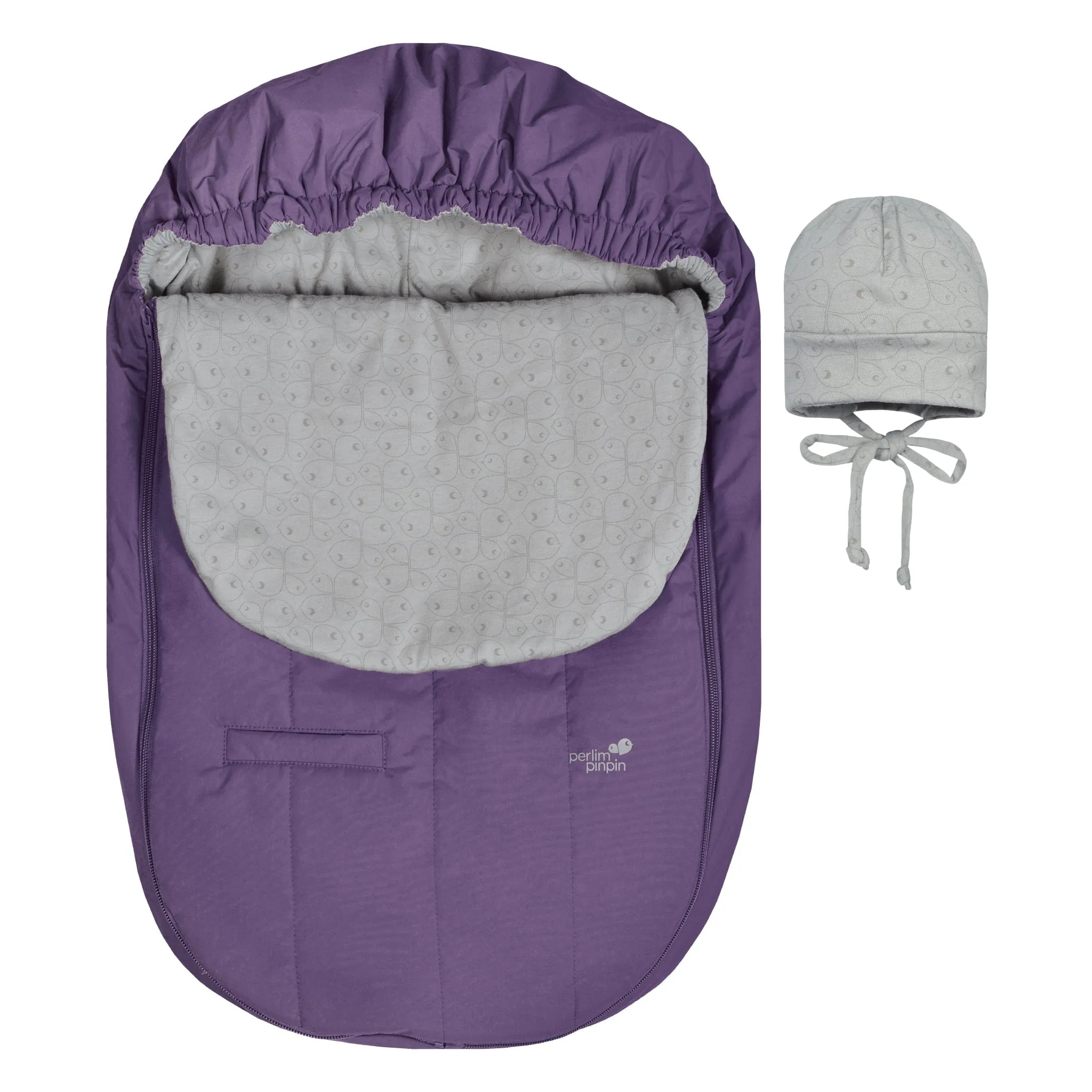 Infant mid-season bunting bag - Raisin