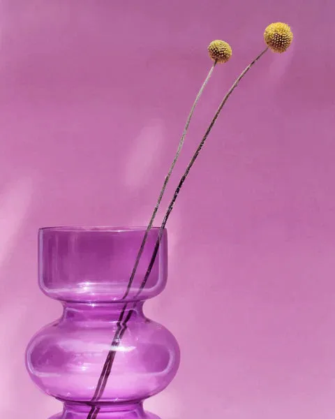 Iris Glass Vase