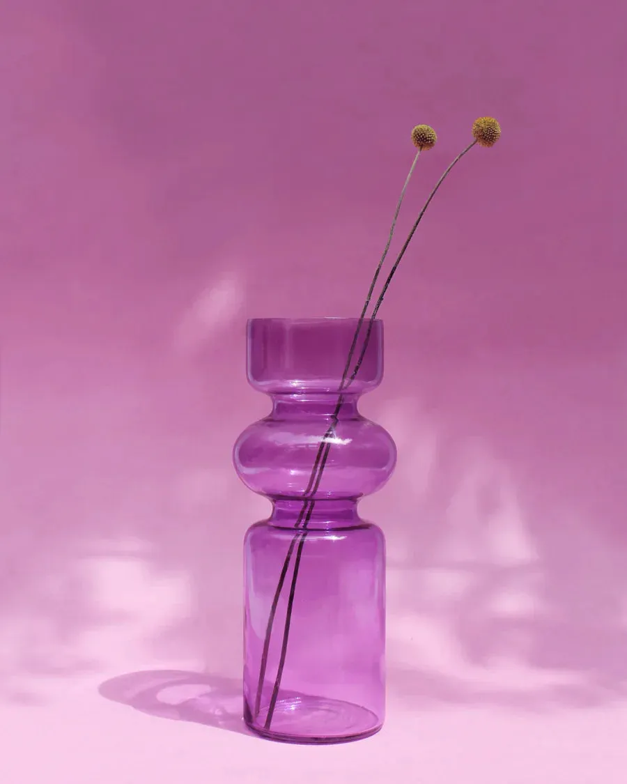 Iris Glass Vase