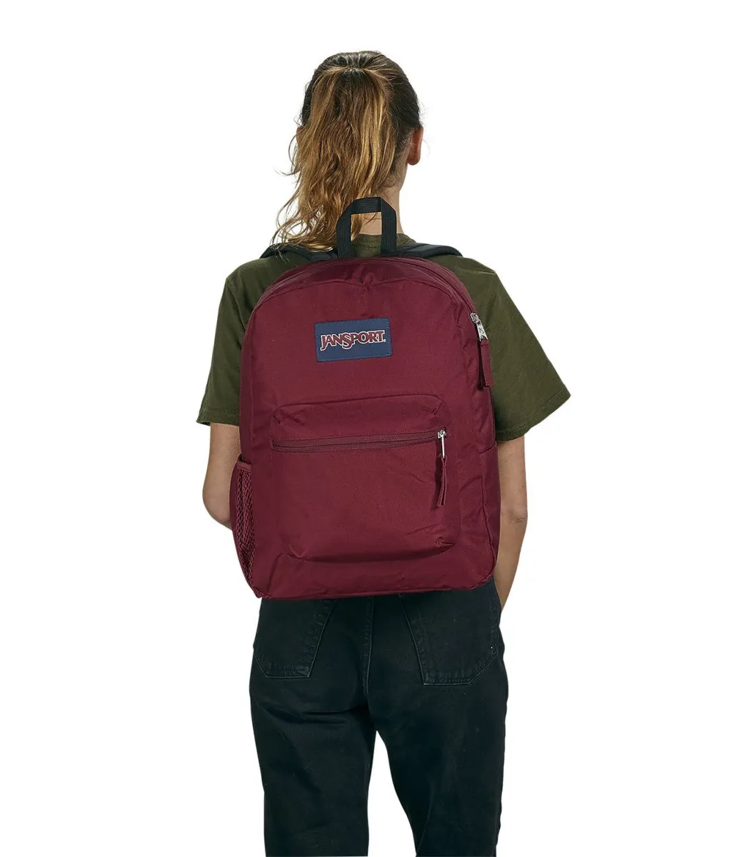 JANSPORT CROSSTOWN RED BACKPACK