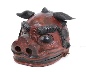 Japanese Edo Period Lion Mask