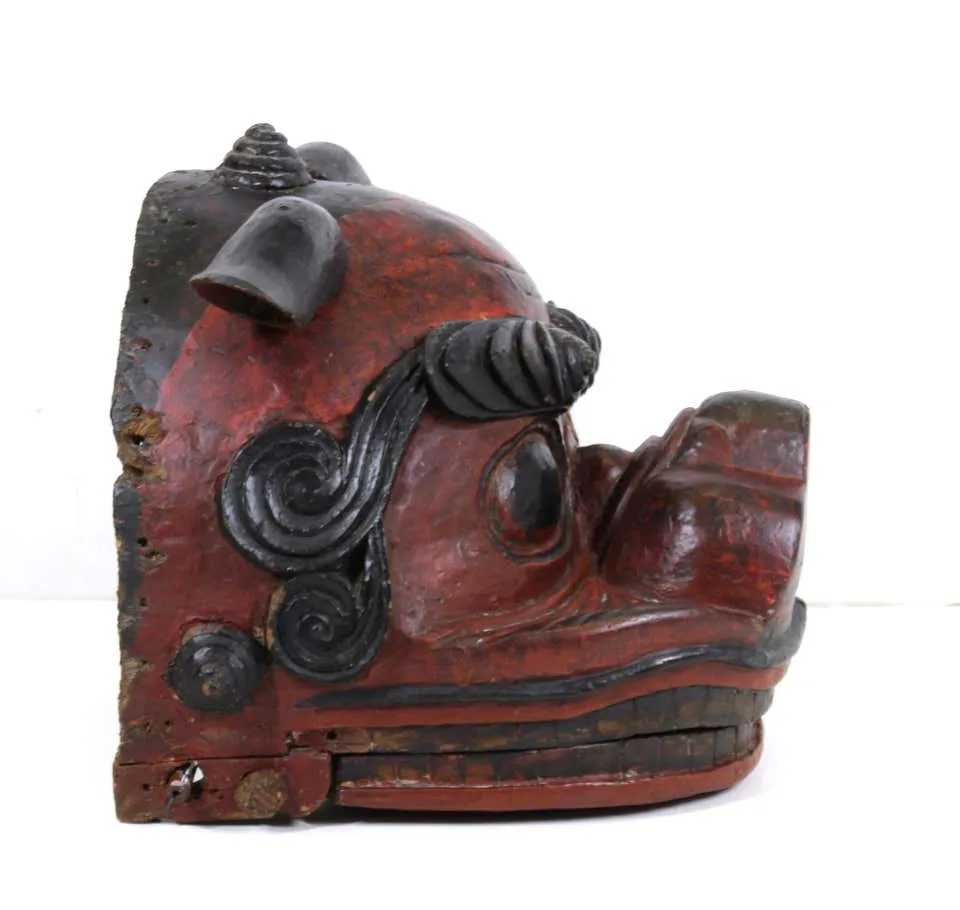 Japanese Edo Period Lion Mask