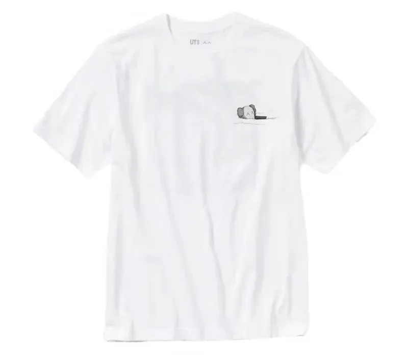 KAWS x Uniqlo UT Short Sleeve Artbook Cover T-shirt White