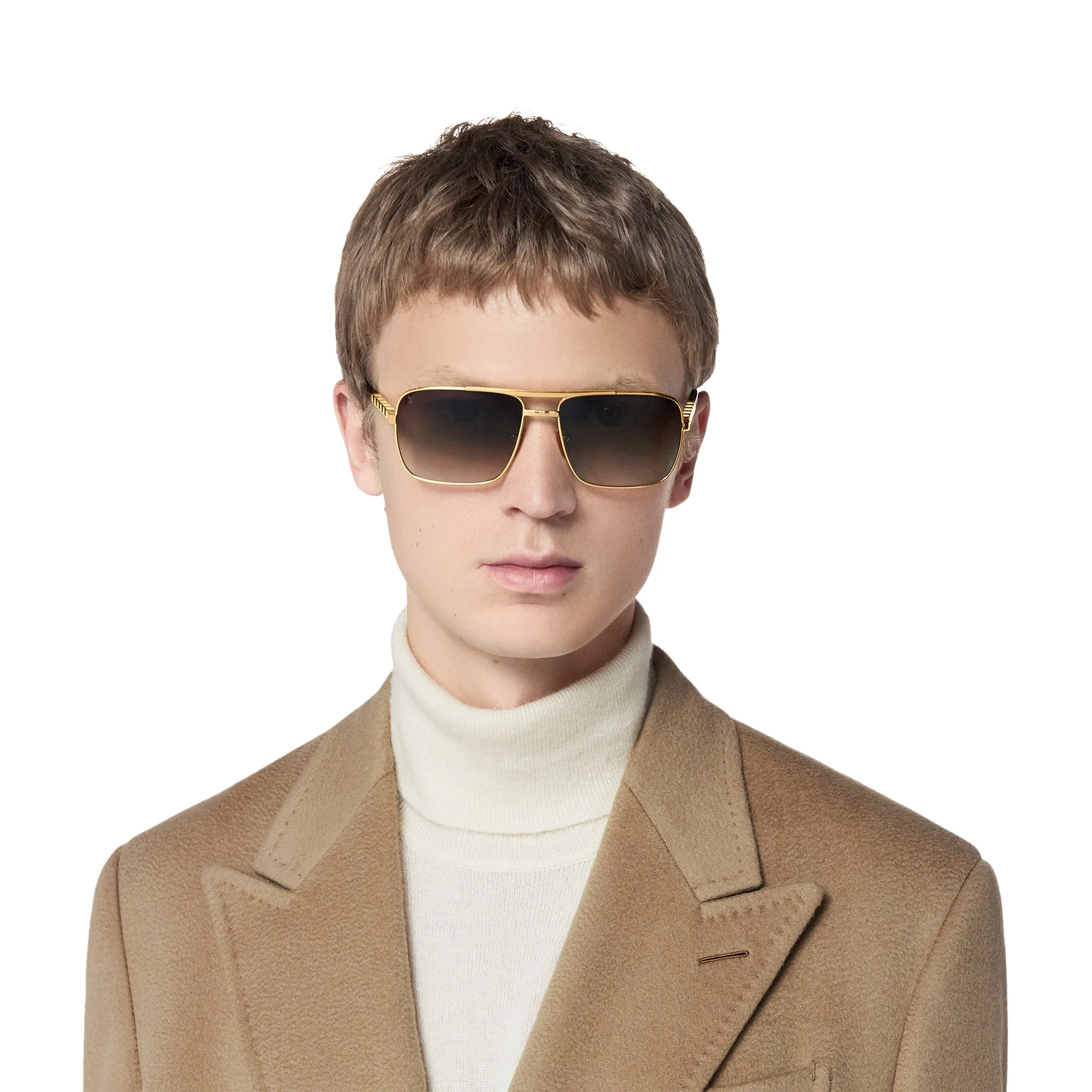 Louis Vuitton Attitude Gold Sunglasses