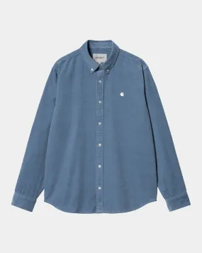 Madison Fine Cord Shirt | Sorrent / Wax