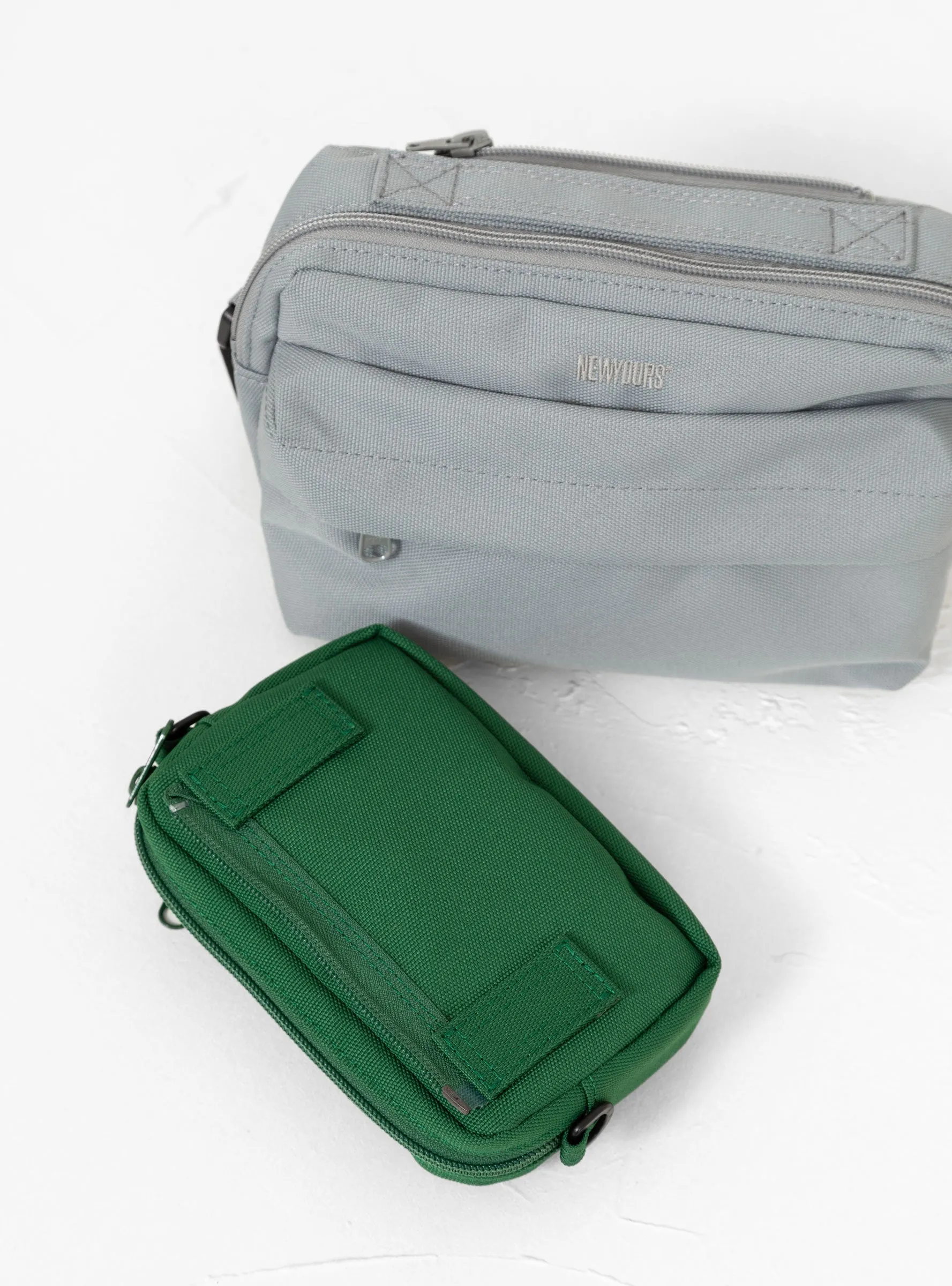 NEWYOURS Multi Way Bag Grey & Green