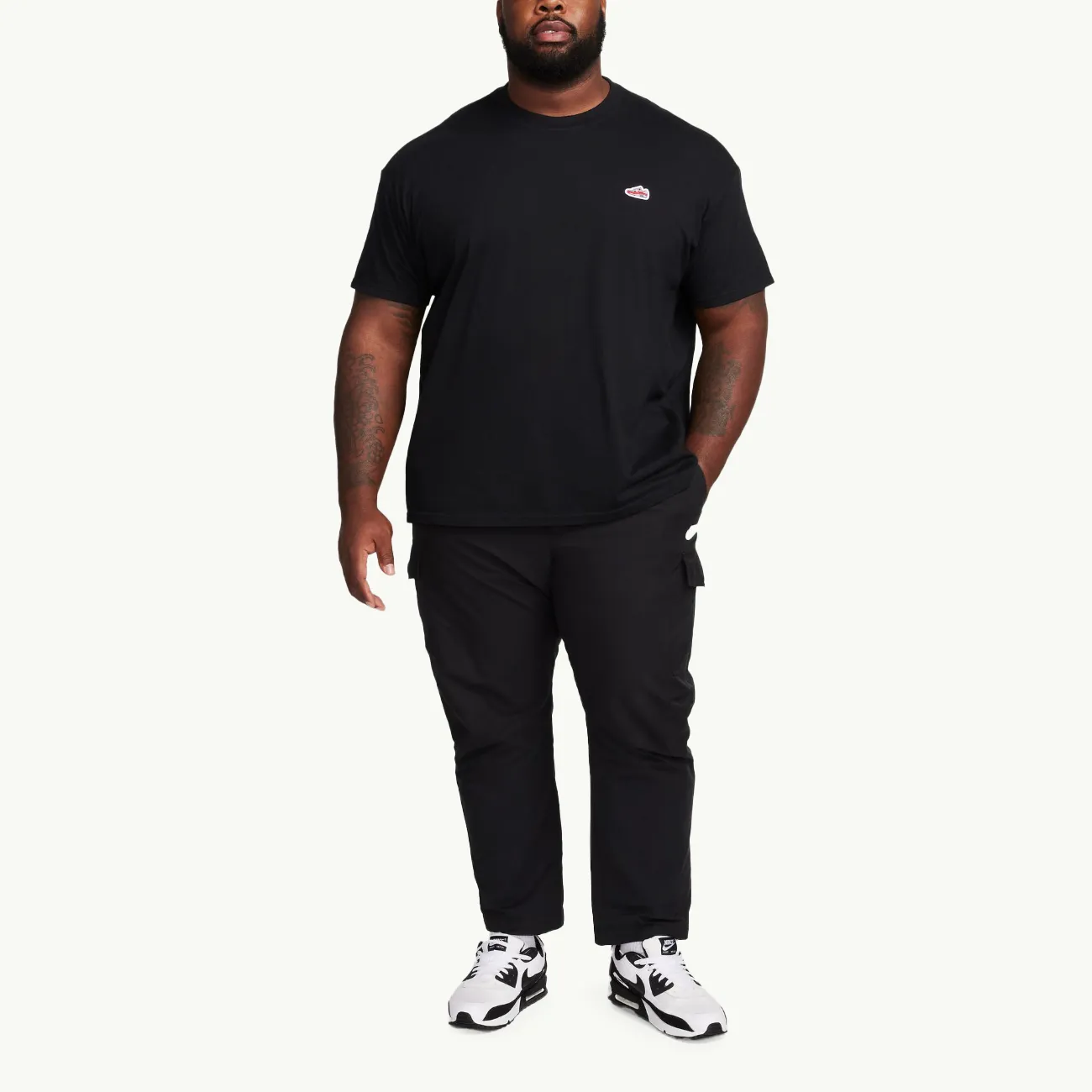 Nike Sportswear Tee Max90 Sneaker Patch - Black