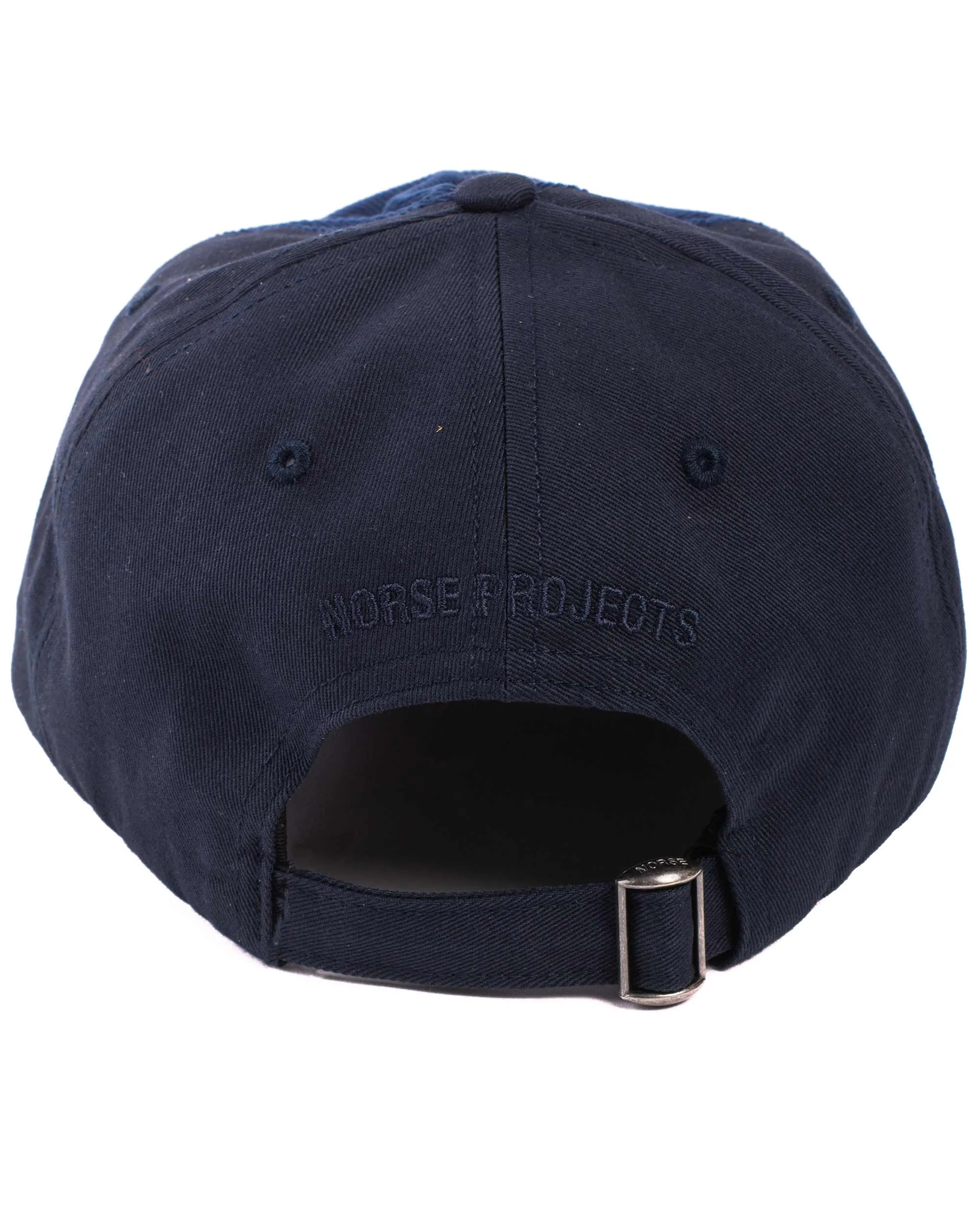 Norse Projects Cord Twill Sports Cap Navy