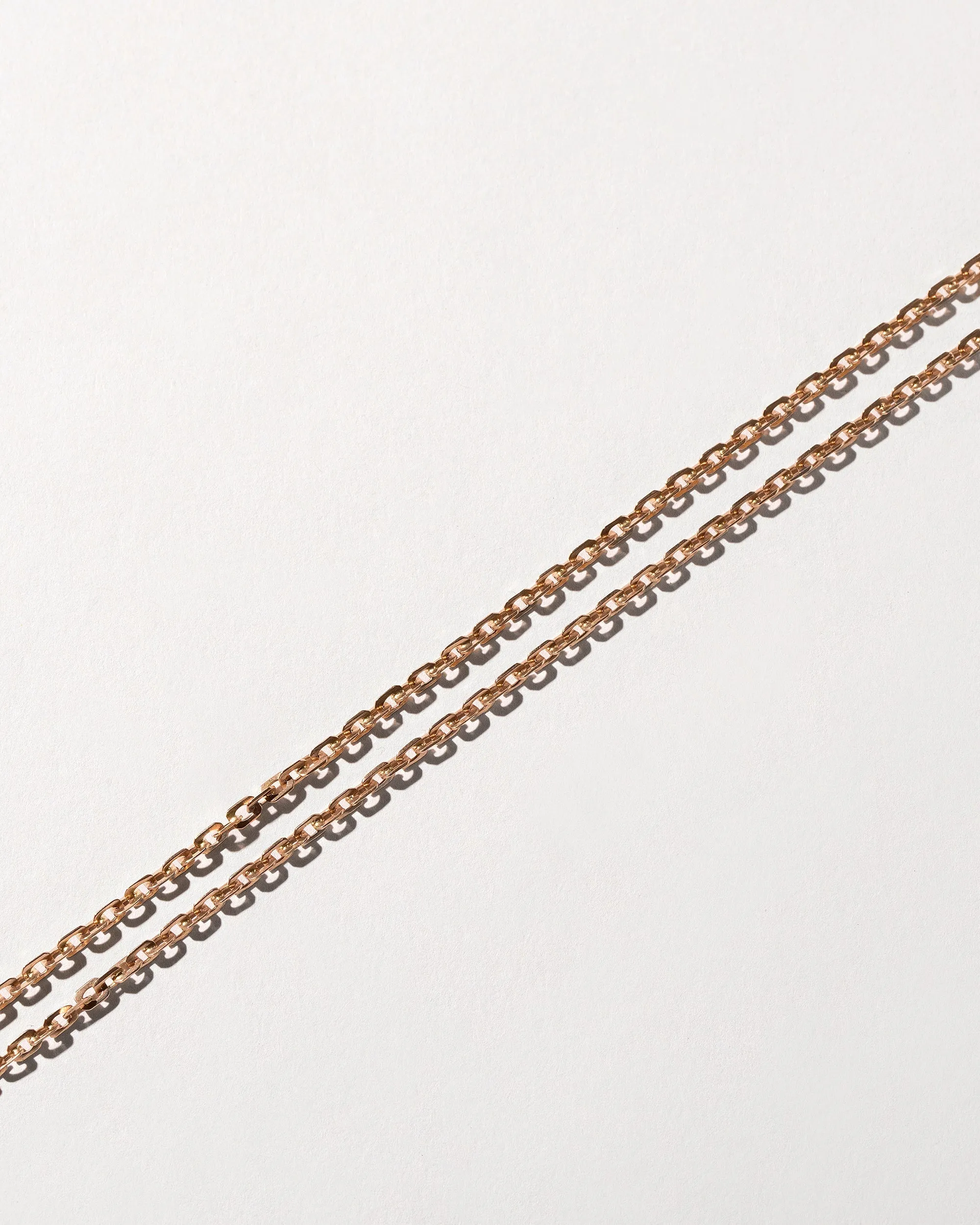 Oval Box Chain Necklace