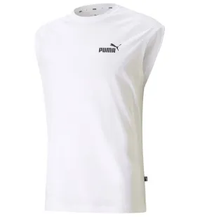 Puma men's sleeveless t-shirt ESS Sleeveless 586738 02 white