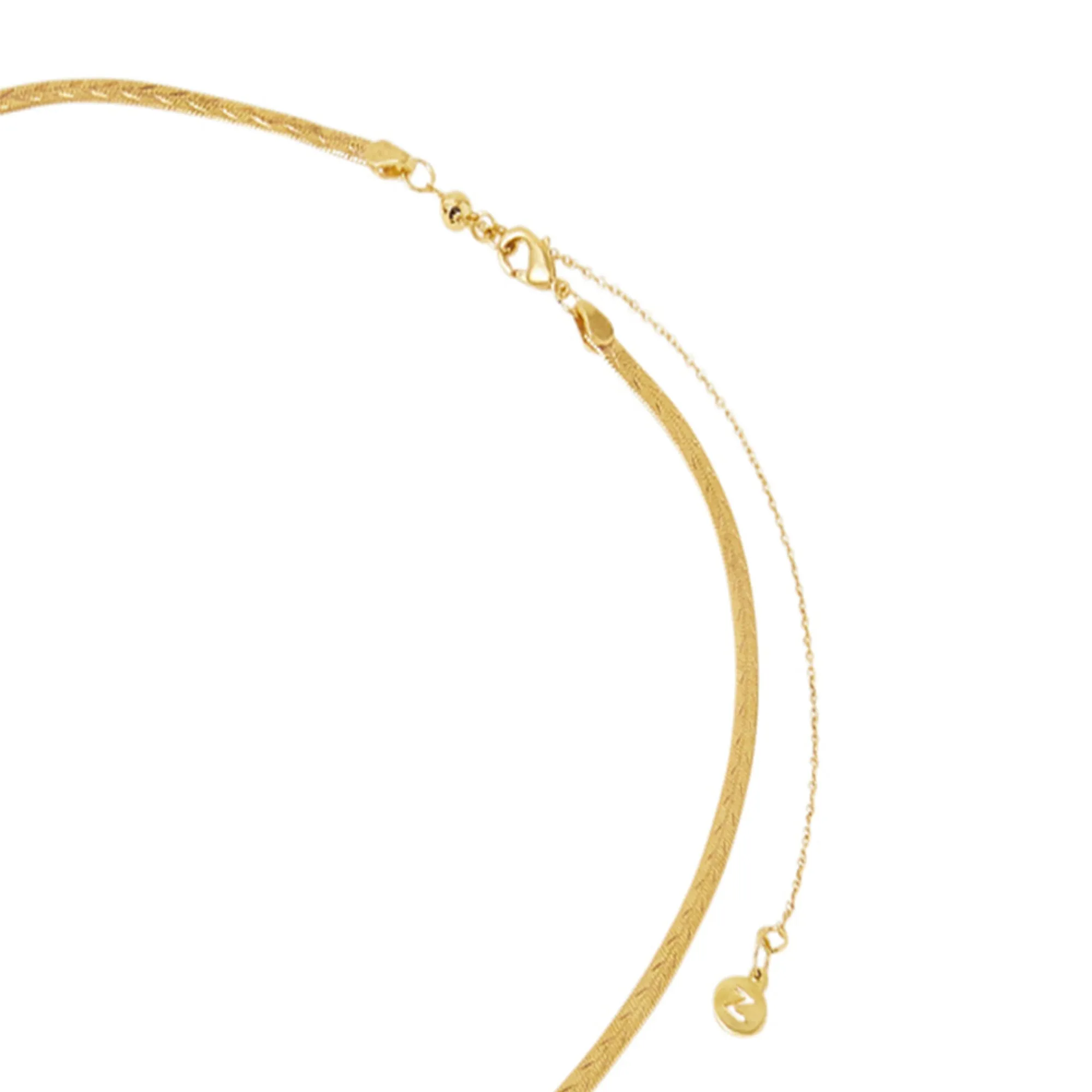 Real Gold-Plated Celestial Necklace