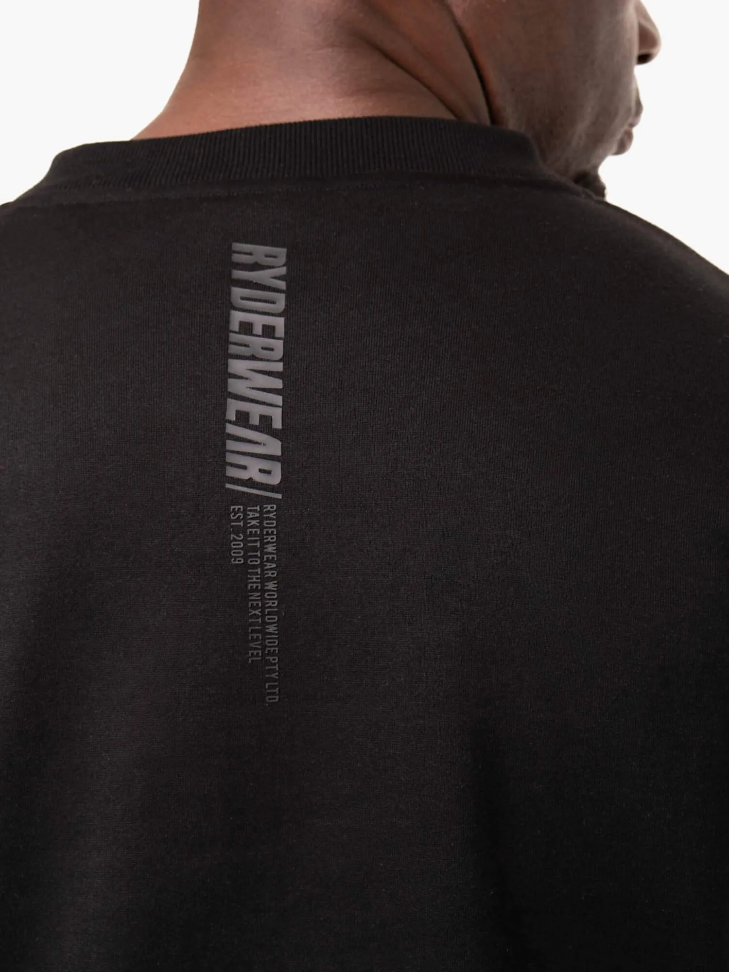 Reset Fleece Crew Neck - Black