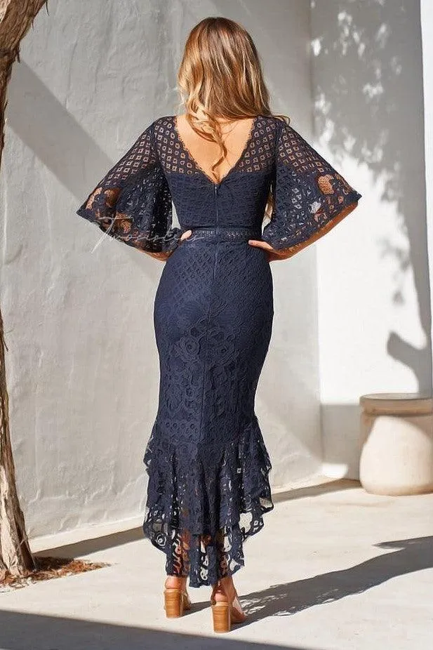 Reyna Dress - Navy (Final Sale)