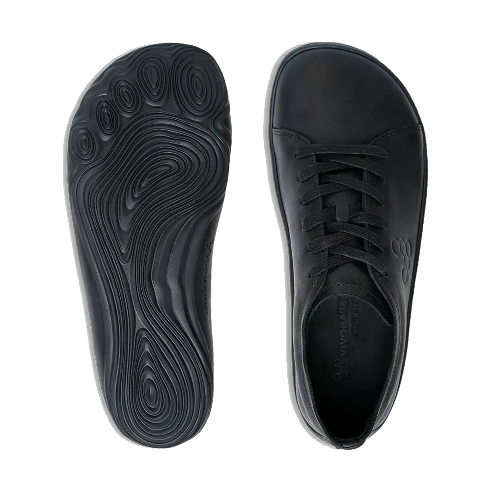 Vivobarefoot Addis Mens Triple Black