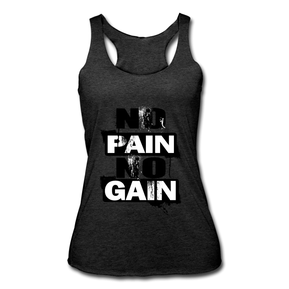 Women’s No Pain No Gain Racerback Tank