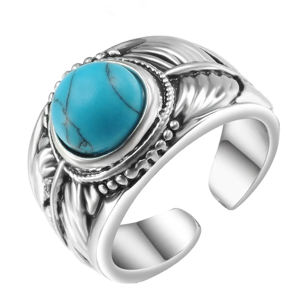 Women's Turquoise Vintage Antique Ring