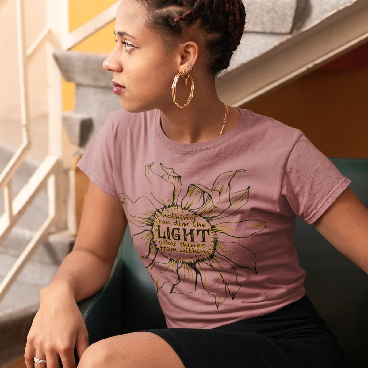 Your Light - Confidence Quotes - Women's Cut Tee