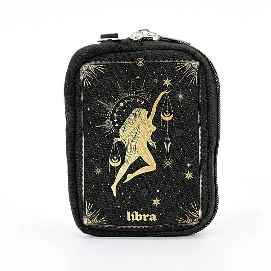 Zodiac Sign Wristlet Purse