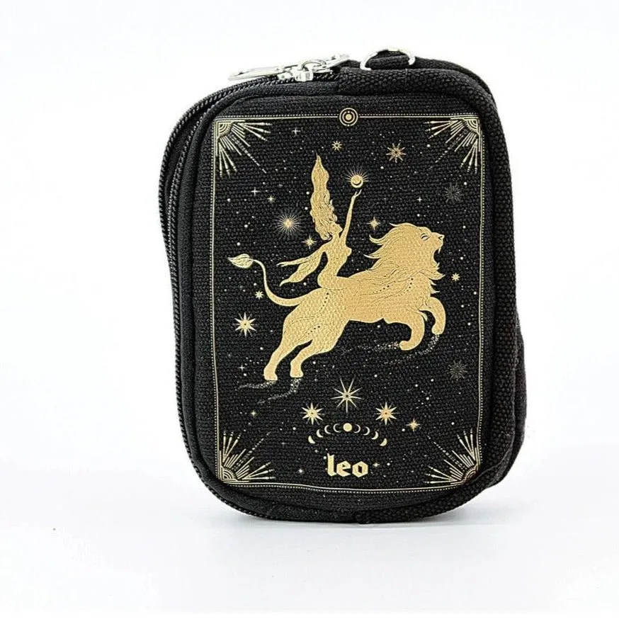 Zodiac Sign Wristlet Purse