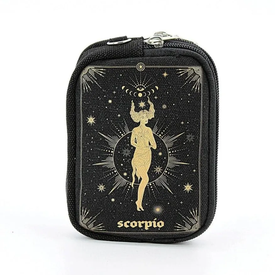 Zodiac Sign Wristlet Purse