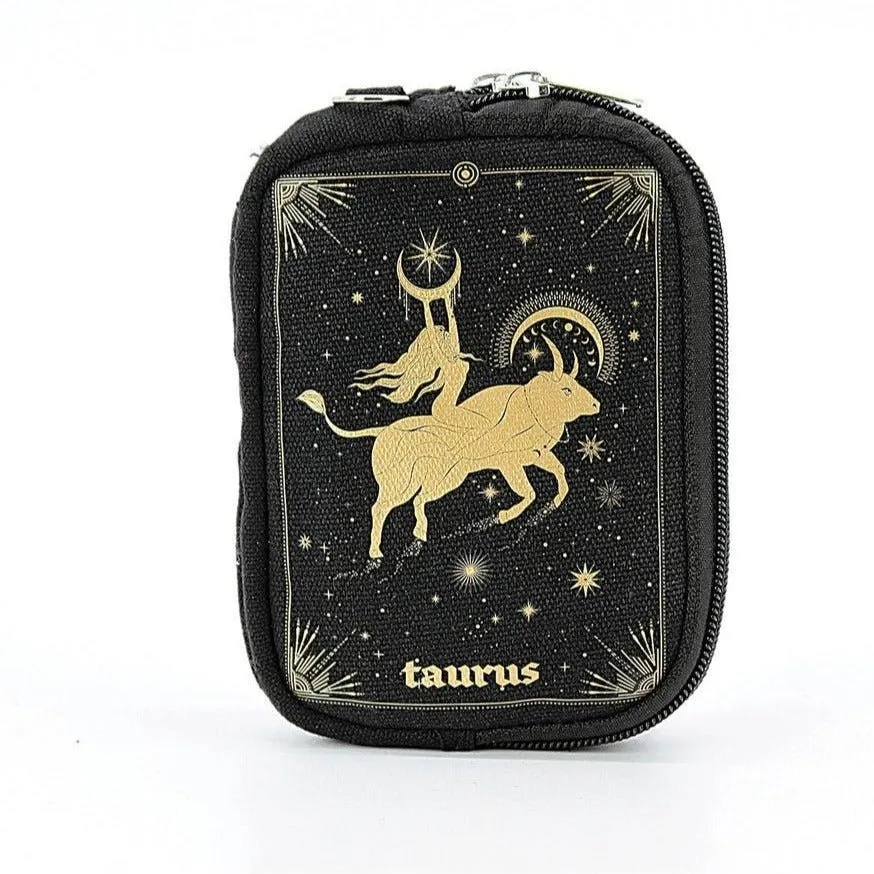 Zodiac Sign Wristlet Purse