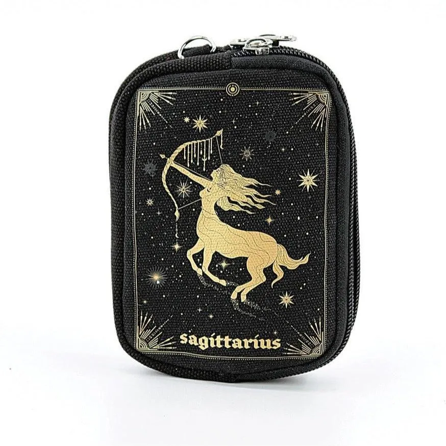 Zodiac Sign Wristlet Purse